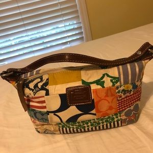 Coach mini Hamptons patchwork purse